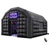 image:imageVEVOR Inflatable Nightclub 295 x 197 x 131 ft Inflatable Party Tent with 1100W Blower amp Sandbag Ventilated Blow up Night Club with 2 Windows Air Cube House for Event Birthday Wedding PartyBlack