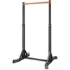 image:imageVEVOR Pull Up Bar 330LBS Capacity Portable Pullup Bar Station Pullup Bars Free Standing with HFrame Structure amp HeavyDuty Steel Tube 8 Level Height Adjustment Gravity Fitness for Arms Back Chest