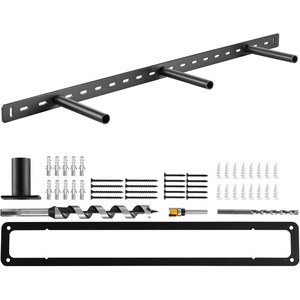 image:imageVEVOR Floating Shelf Bracket 1 Pack 190 lbs86 kg Weight Capacity 34x62x15 inch  8636x1574x381 mm Heavy Duty Hidden Shelf Brackets Support Wall Mounting Invisible Floating Shelves Bracket