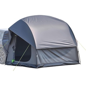 image:imageVEVOR SUV or Pickup Truck Camping Tents Waterproof Double Layer Design with Carry Bag Accommodates 29 Persons for Outdoor Activities8 x 8 ft Dark Blue