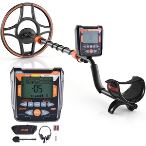 image:imageVEVOR Waterproof Metal Detector 12 Professional High Accuracy Gold Detector for Adults with Display Wireless Headphones 7 Modes Adjustable Length for Detecting Gold Treasure Hunting IP68NEW12inch