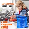 image:imageVEVOR 100ft Heated Water Hose for RV Heated Drinking Water Hose with Corrugated Cover Antifreeze to 45F Automatic Selfregulating 58 ID with 34 GHT Adapter Lead and BPA Free100FT