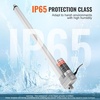 image:imageVEVOR 12V Linear Actuator 4 Inch IP65 Waterproof Linear Actuator 675lbs3000N 02s Motion Actuators with Mounting Brackets for Outdoor Use20 Inch