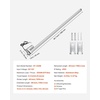 image:imageVEVOR 12V Linear Actuator 4 Inch IP65 Waterproof Linear Actuator 675lbs3000N 02s Motion Actuators with Mounting Brackets for Outdoor Use40 Inch