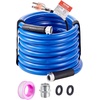 image:imageVEVOR 15ft Heated Water Hose for RV Heated Drinking Water Hose Antifreeze to 45F Automatic Selfregulating 58 ID with 34 GHT Adapter Lead and BPA Free25FT