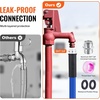 image:imageVEVOR 15ft Heated Water Hose for RV Heated Drinking Water Hose Antifreeze to 45F Automatic Selfregulating 58 ID with 34 GHT Adapter Lead and BPA Free25FT