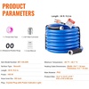 image:imageVEVOR 15ft Heated Water Hose for RV Heated Drinking Water Hose Antifreeze to 45F Automatic Selfregulating 58 ID with 34 GHT Adapter Lead and BPA Free30FT