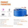 image:imageVEVOR 15ft Heated Water Hose for RV Heated Drinking Water Hose Antifreeze to 45F Automatic Selfregulating 58 ID with 34 GHT Adapter Lead and BPA Free50FT
