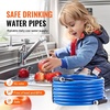 image:imageVEVOR 15ft Heated Water Hose for RV Heated Drinking Water Hose Antifreeze to 45F Automatic Selfregulating 58 ID with 34 GHT Adapter Lead and BPA Free50FT