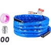 image:imageVEVOR 30ft Heated Water Hose for RV Heated Drinking Water Hose with Corrugated Cover Antifreeze to 45F Automatic Selfregulating 58 ID with 34 GHT Adapter Lead and BPA Free30FT