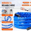 image:imageVEVOR 30ft Heated Water Hose for RV Heated Drinking Water Hose with Corrugated Cover Antifreeze to 45F Automatic Selfregulating 58 ID with 34 GHT Adapter Lead and BPA Free25FT
