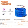 image:imageVEVOR 30ft Heated Water Hose for RV Heated Drinking Water Hose with Corrugated Cover Antifreeze to 45F Automatic Selfregulating 58 ID with 34 GHT Adapter Lead and BPA Free50FT