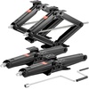image:imageVEVOR 9000 lbs RV Scissor Jacks 4234 in RV Stabilizer Leveling Scissor Jacks Set of 4 Heavy Duty Stabilizer Jack with Crank Handle Socket and Bubble Levels Not Easily Bent or Deformed5000 lbs