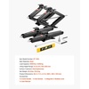 image:imageVEVOR 9000 lbs RV Scissor Jacks 4234 in RV Stabilizer Leveling Scissor Jacks Set of 4 Heavy Duty Stabilizer Jack with Crank Handle Socket and Bubble Levels Not Easily Bent or Deformed5000 lbs