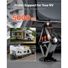 image:imageVEVOR 9000 lbs RV Scissor Jacks 4234 in RV Stabilizer Leveling Scissor Jacks Set of 4 Heavy Duty Stabilizer Jack with Crank Handle Socket and Bubble Levels Not Easily Bent or Deformed5000 lbs