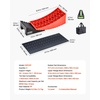 image:imageVEVOR Camper Levelers 2 Pcs RV Leveling Blocks up to 88185lbs Camper Wheel Chocks Max 4 Leveling Height Heavy Duty Curved Levelers RV Camper Leveler Kit with AntiSlip Mat Carrying Bag Level