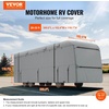 image:imageVEVOR Class A RV Cover 4043 ft Motorhome Cover NonWoven Fabric Motorhome RV Cover Waterproof Windproof and RipStop Camper Cover with Storage Bag Repair Patches Straps and Tire Covers2932 ft