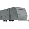 image:imageVEVOR Class A RV Cover 4043 ft Motorhome Cover NonWoven Fabric Motorhome RV Cover Waterproof Windproof and RipStop Camper Cover with Storage Bag Repair Patches Straps and Tire Covers2831 ft