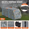 image:imageVEVOR Class A RV Cover 4043 ft Motorhome Cover NonWoven Fabric Motorhome RV Cover Waterproof Windproof and RipStop Camper Cover with Storage Bag Repair Patches Straps and Tire Covers2831 ft