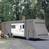 image:imageVEVOR Class A RV Cover 4043 ft Motorhome Cover NonWoven Fabric Motorhome RV Cover Waterproof Windproof and RipStop Camper Cover with Storage Bag Repair Patches Straps and Tire Covers4043 ft