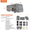image:imageVEVOR Class A RV Cover 4043 ft Motorhome Cover NonWoven Fabric Motorhome RV Cover Waterproof Windproof and RipStop Camper Cover with Storage Bag Repair Patches Straps and Tire Covers2932 ft