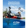 image:imageVEVOR Electric Trolling Motor 12V 55lbs Thrust with GPS 10Speed Bow Mounted Saltwater Outboard Boat Motor with Remote Control amp LCD Battery Indicator for Kayaks Fishing Boats 54Inch ShaftGPS 12V 55Ib 36inch
