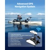 image:imageVEVOR Electric Trolling Motor 12V 55lbs Thrust with GPS 10Speed Bow Mounted Saltwater Outboard Boat Motor with Remote Control amp LCD Battery Indicator for Kayaks Fishing Boats 54Inch ShaftGPS 12V 55Ib 36inch