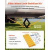 image:imageVEVOR JTs Strong Arm Jack Stabilizer Kit 191025 Fits for 5th Wheel RV and Travel Trailer Kit FifthWheel Jack Stabilizer for Telescopic System Reduces Chassis Movement Easy BoltOn Installation191025