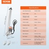 image:imageVEVOR Linear Actuator 12V 16 Inch High Load 330lbs1500N Linear Actuator 019s Linear Motion Actuator with Mounting Bracket and IP54 Protection12 Inch
