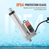 image:imageVEVOR Linear Actuator 12V 16 Inch High Load 330lbs1500N Linear Actuator 019s Linear Motion Actuator with Mounting Bracket and IP54 Protection4 Inch