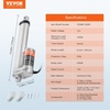 image:imageVEVOR Linear Actuator 12V 16 Inch High Load 330lbs1500N Linear Actuator 019s Linear Motion Actuator with Mounting Bracket and IP54 Protection6 Inch