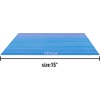 image:imageVEVOR RV Awning 15 Camper Awning Fabric Trailer Awning Canopy Patio Camping Car Awning Durable 15oz Vinyl Roller Tube for RV Van SUV Patio Awning Replacement Ocean Blue Fade15 FT