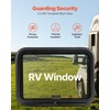 image:imageVEVOR RV Exit Window 30 W x 22 H Tinted RV Window with Net Screen and Trim Ring Fit for 1 14  1 1316 Thickness Wall RV Window Replacement for Teardrop Cargo Trailer Camper DOT Approved30x22in
