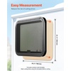 image:imageVEVOR RV Exit Window 30 W x 22 H Tinted RV Window with Net Screen and Trim Ring Fit for 1 14  1 1316 Thickness Wall RV Window Replacement for Teardrop Cargo Trailer Camper DOT Approved30x22in