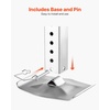image:imageVEVOR RV Lead Fifth Wheel Landing Gear Leg 179013 325Inch 5th Wheel Landing Gear Universal Replacement Compatible with Lippert Venture Atwood Stromberg Carlson Systems with Pin and Base Black179014