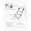 image:imageVEVOR RV Steps 2Step 440 lbs Load Capacity Manual Retractable RV Stairs Telescopic Folding Aluminum Alloy Camper Steps Steel Frame NonSlip Entry Stairs for Camper Van Motorhome Travel Trailer3Step