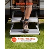 image:imageVEVOR RV Steps 2Step 440 lbs Load Capacity Manual Retractable RV Stairs Telescopic Folding Aluminum Alloy Camper Steps Steel Frame NonSlip Entry Stairs for Camper Van Motorhome Travel Trailer2Step
