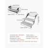 image:imageVEVOR RV Steps 2Step 440 lbs Load Capacity Manual Retractable RV Stairs Telescopic Folding Aluminum Alloy Camper Steps Steel Frame NonSlip Entry Stairs for Camper Van Motorhome Travel Trailer2Step