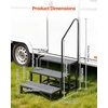 image:imageVEVOR RV Steps with Handrail 2 Steps 660 lbs Load Capacity Heavy Duty Outdoor RV Stairs with NonSlip Mat for Elderly and Pets Portable Stairs for Hot Tub Camper Mobile Home Porch Pool SPA3Step