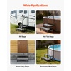 image:imageVEVOR RV Steps with Handrail 2 Steps 660 lbs Load Capacity Heavy Duty Outdoor RV Stairs with NonSlip Mat for Elderly and Pets Portable Stairs for Hot Tub Camper Mobile Home Porch Pool SPA2Step