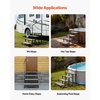 image:imageVEVOR RV Steps with Handrail 2 Steps 660 lbs Load Capacity Heavy Duty Outdoor RV Stairs with NonSlip Mat for Elderly and Pets Portable Stairs for Hot Tub Camper Mobile Home Porch Pool SPA4Step