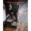 image:imageVEVOR RV Steps with Handrail 2 Steps 660 lbs Load Capacity Heavy Duty Outdoor RV Stairs with NonSlip Mat for Elderly and Pets Portable Stairs for Hot Tub Camper Mobile Home Porch Pool SPA2Step