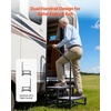image:imageVEVOR RV Steps with Handrail 2 Steps 660 lbs Load Capacity Heavy Duty Outdoor RV Stairs with NonSlip Mat for Elderly and Pets Portable Stairs for Hot Tub Camper Mobile Home Porch Pool SPA2Step