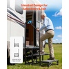 image:imageVEVOR RV Steps with Handrail 2 Steps 660 lbs Load Capacity Heavy Duty Outdoor RV Stairs with NonSlip Mat for Elderly and Pets Portable Stairs for Hot Tub Camper Mobile Home Porch Pool SPA3Step