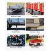 image:imageVEVOR Telescoping Stabilizer Jack 2PCS Telescoping Folding Trailer Jack Trailer Swing Down Stabilizer Jack for RV Supports 1000lbs Capacity Each Adjustable from 117 inch to 182 inch