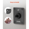 image:imageVEVOR Toggle Switch 6 Pin Momentary Polarity Reversing Toggle Switch ONOffON DC 12V30A AC 250V15A  with Up Down Mounting Panel amp Waterproof Boot Cap for Auto Car Marine BoatToggle Switch