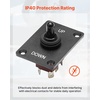 image:imageVEVOR Toggle Switch 6 Pin Momentary Polarity Reversing Toggle Switch ONOffON DC 12V30A AC 250V15A  with Up Down Mounting Panel amp Waterproof Boot Cap for Auto Car Marine BoatToggle Switch