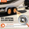 image:imageVEVOR Trailer Hub Drum Kits 5 on 45 BC with 10 x 214 Electric Brakes SelfAdjusting Trailer Brake Assembly for 3500 lbs Axle 4Hole Mounting Backing Plates for Brake System Part Replacement1 Pairs Electric Brakes Kit