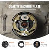 image:imageVEVOR Trailer Hub Drum Kits 5 on 45 BC with 10 x 214 Electric Brakes SelfAdjusting Trailer Brake Assembly for 3500 lbs Axle 4Hole Mounting Backing Plates for Brake System Part Replacement1 Pairs Electric Brakes Kit