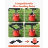 image:imageVEVOR Trailer Jack Block 2000 lbs Capacity per RV Leveling Block Polypropylene RV Camper Stabilizer Blocks RV Travel Accessories Use for Any Tongue Jack Post Foot 5th Wheels 2Pack8 PCS